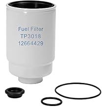 6.6L Duramax Diesel Fuel Filter Housing Assembly with Seals,Fits 2001-2016 Chevy Silverado GMC Sierra 2500HD 3500HD,2012-2016 Chevrolet Express & GMC Savana Replaces TP3018 TP3012 12664429 12633243