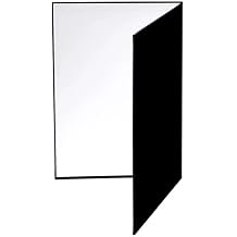 Photography Reflector Cardboard, Light Control Board for Studio Photography (1 Pack, 17 x 12 Inch)