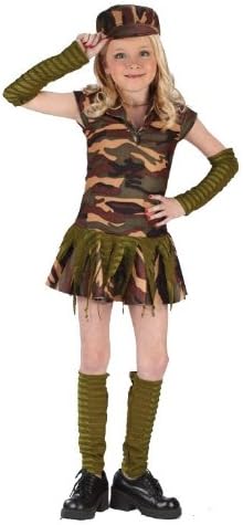 Girls Army Brat Costume