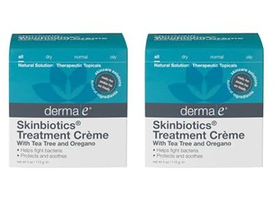 Derma E Skinbiotics Treatment Creme, 4 Ounce Pack of 2